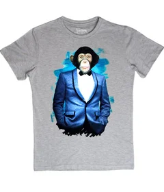 Прикольные футболки: Обезьяна Модник